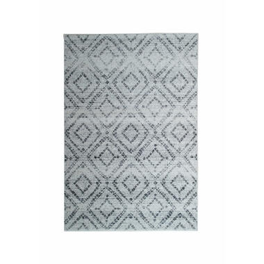 Vloerkleed Florence blokken - grijs - 200x290 cm product