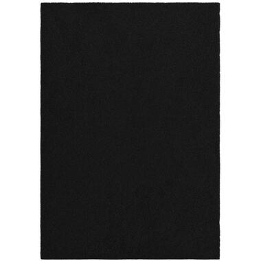 Vloerkleed Manzano zwart 160x230 cm Leen Bakker