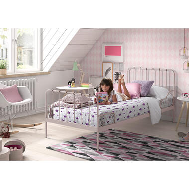 Vipack bed Alice - roze - 90x200 cm - Leen Bakker