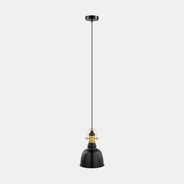 EGLO hanglamp Gilwell - zwart/brons - Ø18 cm product