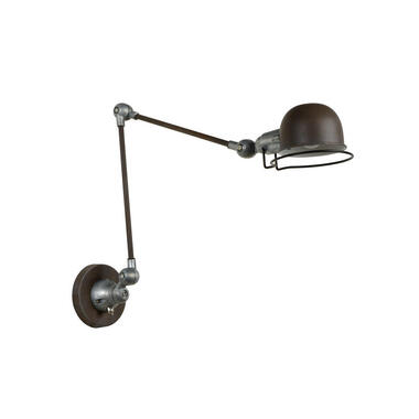Lucide wandlamp Honore 2 - roest bruin product