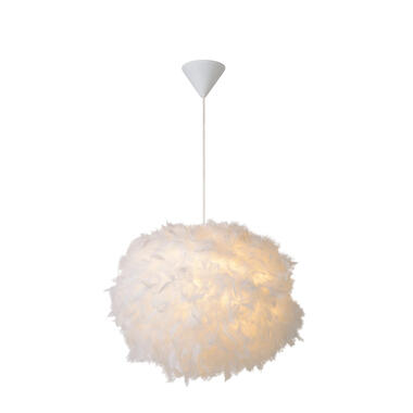 Lucide hanglamp Goosy Soft - wit - ?50 cm - Leen Bakker