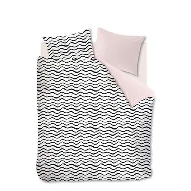 Ambiante dekbedovetrek Loke - soft pink - 240x200/220 cm - Leen Bakker