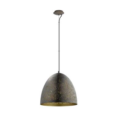 EGLO hanglamp Safi - bruin/goud - Ø40 cm product