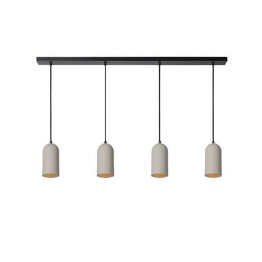 Lucide hanglamp Gipsy - taupe - Leen Bakker