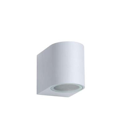Lucide LED wandspot buiten ZORA IP44 afgerond - wit - 9x6,5x7,9 cm product