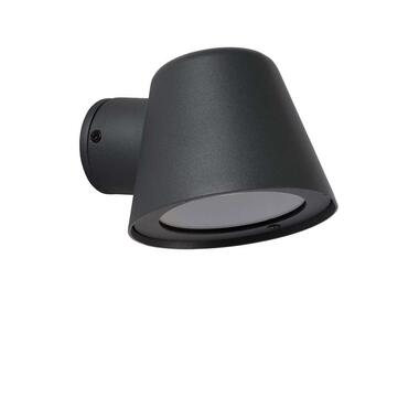 Lucide LED wandlamp buiten DINGO IP44 - antraciet - 14,5x11,5x9 cm - Leen Bakker