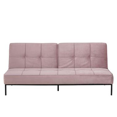 Slaapbank Linz - velvet roze product