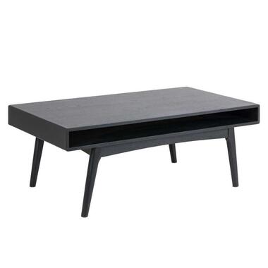 Salontafel Gary - zwart - 45x60x60 cm - Leen Bakker
