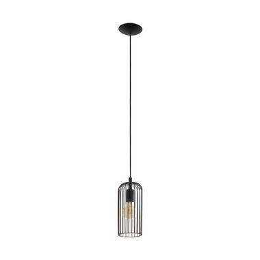 EGLO hanglamp Roccamena - zwart/koperkleurig product