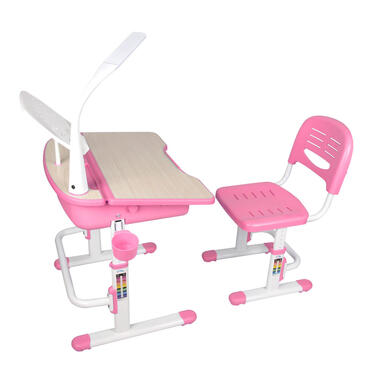 Vipack kinderbureau Comfortline met stoel - roze - 70x54,5x51 cm product