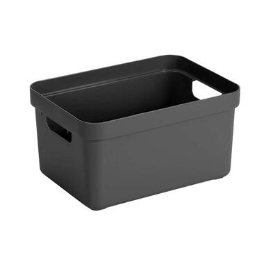 Sigma home box 13 liter - antraciet - 18,3x25,3x35,2 cm product