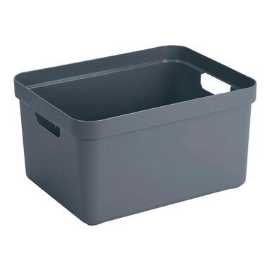 Sigma home box 32 liter - donker blauwgrijs - 24,3x35,4x45,3 cm product