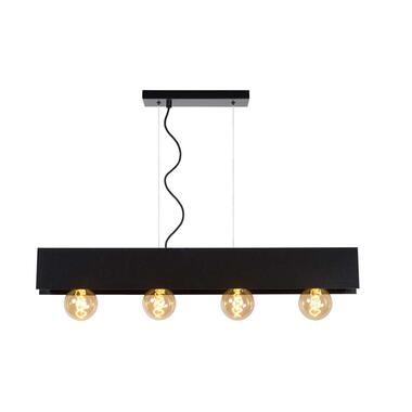 Lucide hanglamp Surtus - zwart - 90x7x130 cm product
