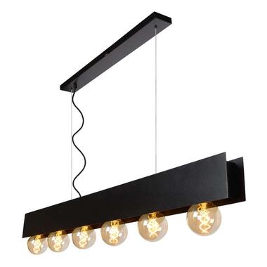 Lucide hanglamp Surtus - zwart - 134x7x130 cm product