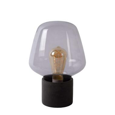 Lucide tafellamp Becky - grijs - 20x20x29,5 cm - Leen Bakker