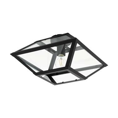 EGLO plafondlamp Casefabre 37x37 cm - zwart product