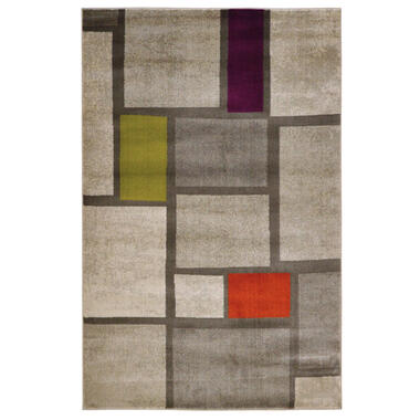Floorita vloerkleed Mondrian - multikleur - 140x200 cm product