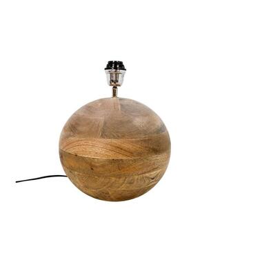 HSM Collection tafellamp Timber - naturel - 40x30 cm - Leen Bakker