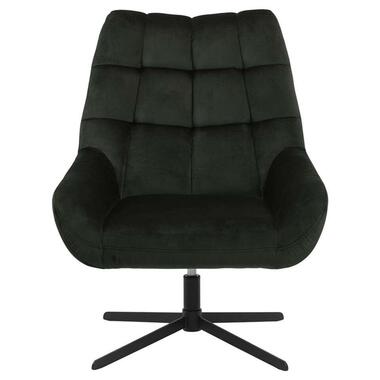 Fauteuil Devin - stof - donkergroen product