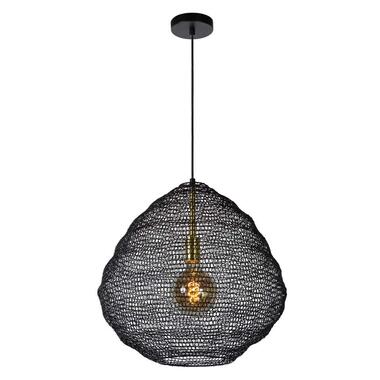 Lucide hanglamp Saar - zwart - Ø48 cm - Leen Bakker