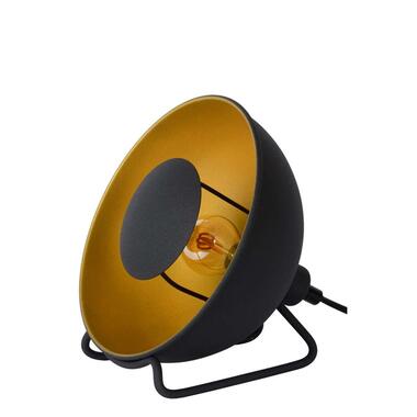 Lucide tafellamp Alvaro - zwart - Ø20 cm - Leen Bakker