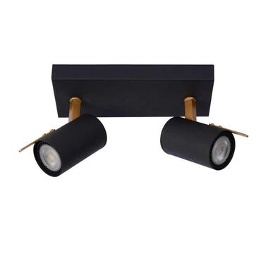 Lucide wandlamp Grony 2-lamp - zwart product