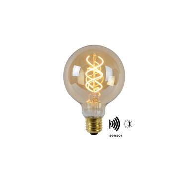 Lucide LED Bulb Twilight Filament lamp E27 4W - amber - Ø9,5 cm - Leen Bakker