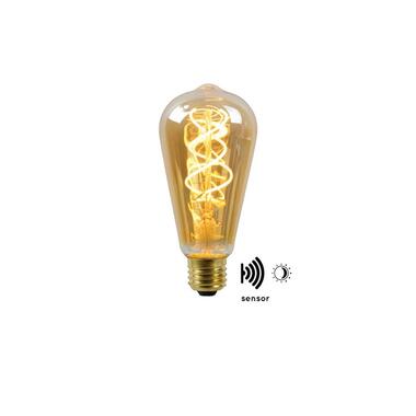 Lucide LED Bulb Twilight Filament lamp E27 4W - amber - Ø6,4 cm - Leen Bakker