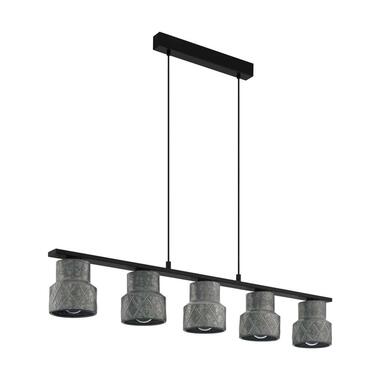 EGLO hanglamp Hillcot 5-lichts - zwart product