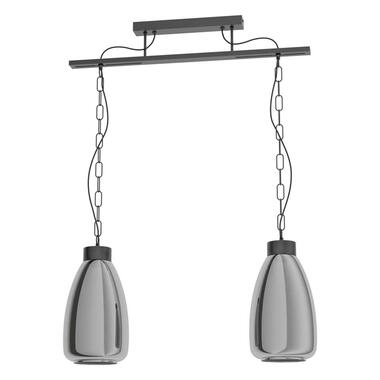 EGLO hanglamp Brickfield 2-lichts - zwart product