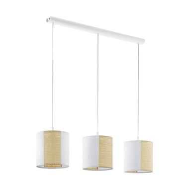 EGLO hanglamp Arnhem 3-lichts - wit/bruin product