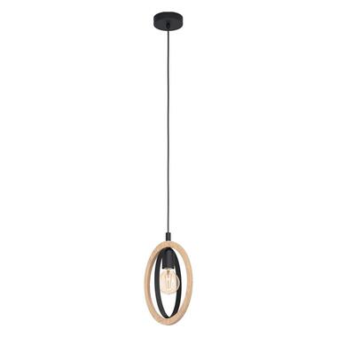 EGLO hanglamp Basildon - zwart/bruin product