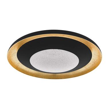 EGLO plafondlamp Canicosa - zwart/goudkleurig - Leen Bakker