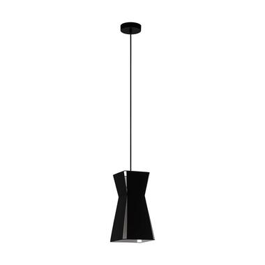 EGLO hanglamp Valecrosia klein - zwart/wit - Leen Bakker