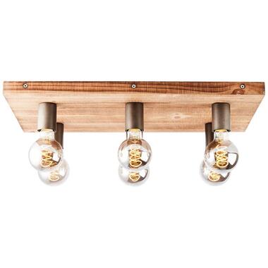 Brilliant plafondlamp Panto 6-lichts - hout product