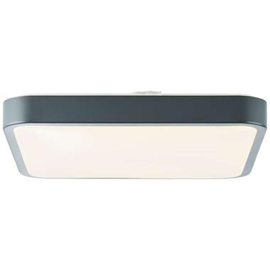 Brilliant plafondlamp Slimline - vierkant - LED - grijs - 38 cm product
