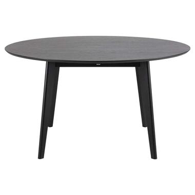 Eetkamertafel Roxy - zwart - 76x140 cm - Leen Bakker