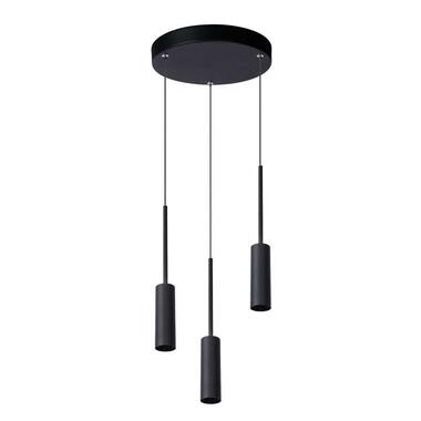 Lucide hanglamp Tubule - zwart - Ø 26 cm - Leen Bakker