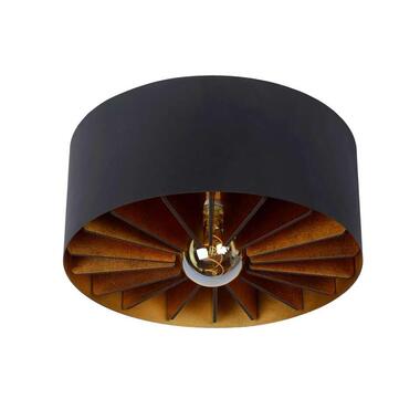 Lucide plafondlamp Zidane - zwart - Ø40 cm product
