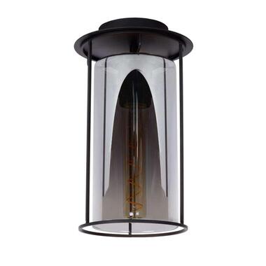 Lucide plafondlamp Dounia - zwart - Ø17 cm product