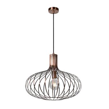 Lucide hanglamp Manuela - koperkleur - 50 cm - Leen Bakker