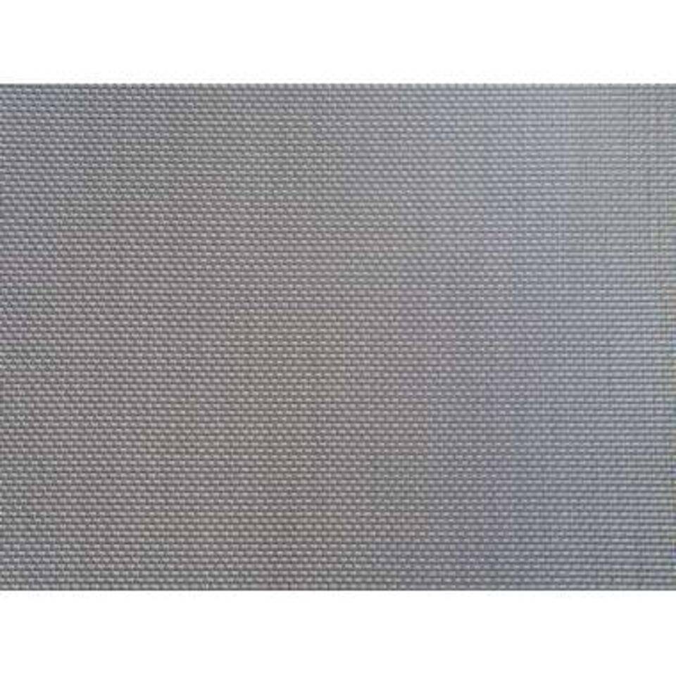 Beliani Tuinligstoel LOCRI - grijs polyester, aluminium