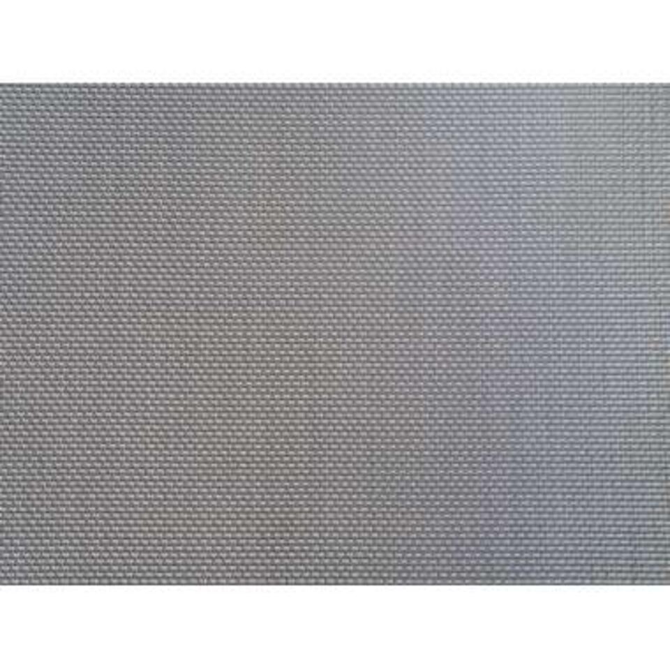 Beliani Tuinligstoel LOCRI - grijs polyester, aluminium