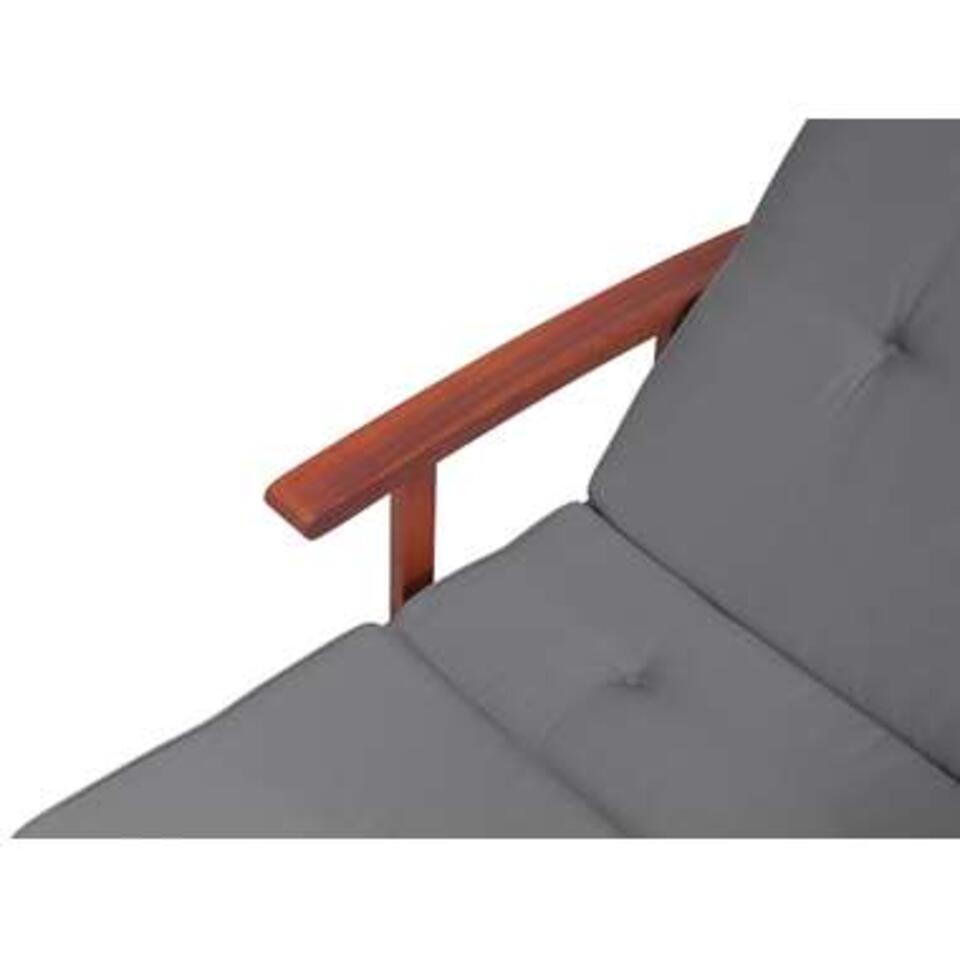 Beliani Tuinligstoel TOSCANA - donkere houtkleur acaciahout