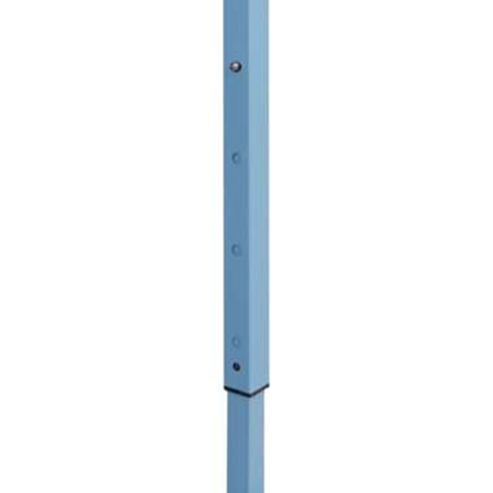 VIDAXL Vouwtent pop-up met 5 zijwanden 3x9 m blauw