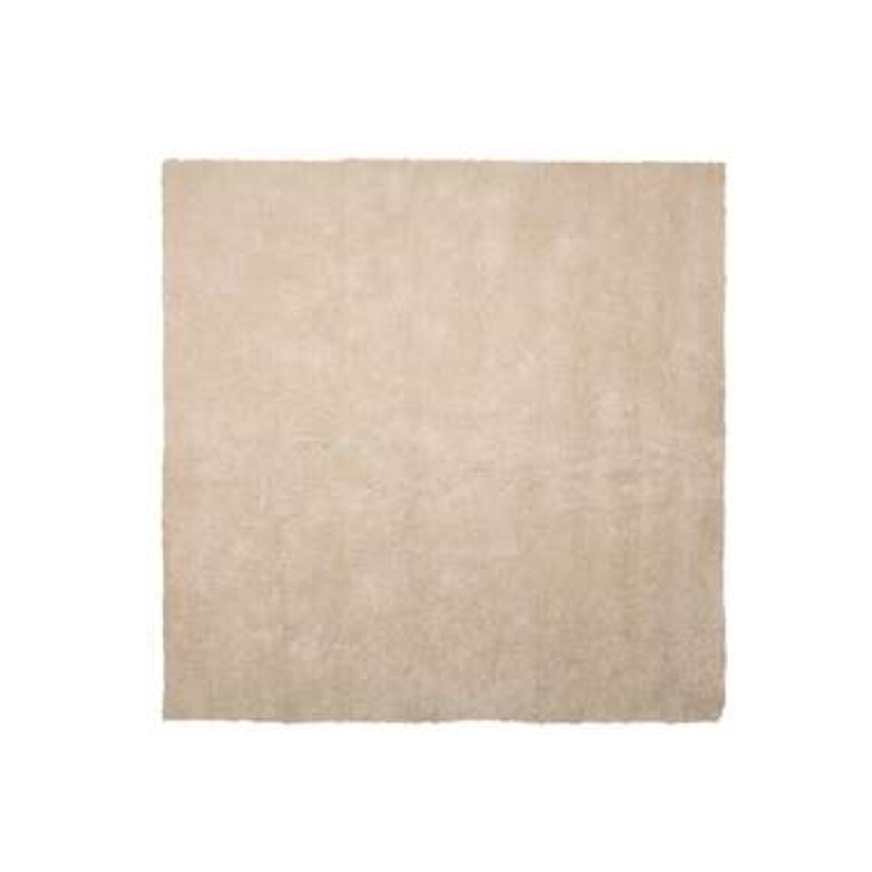 Beliani Shaggy - DEMRE beige polyester 200x200 cm