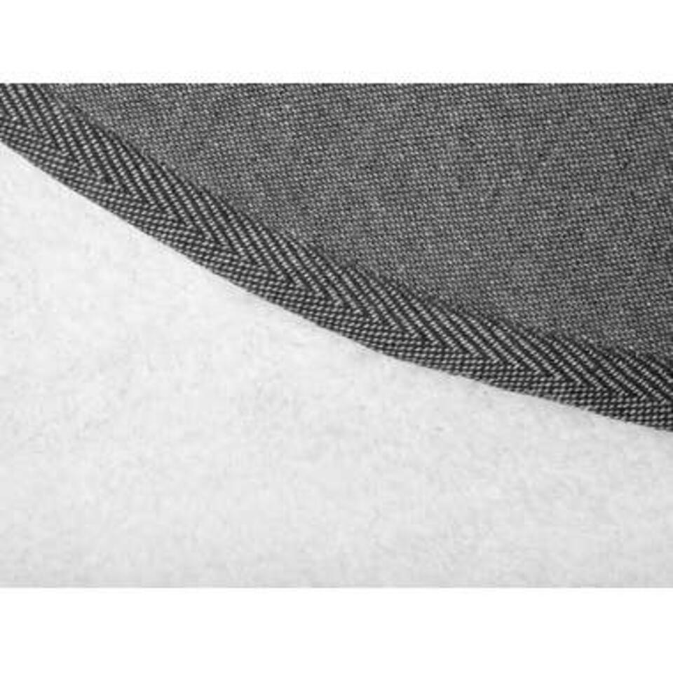 Beliani Shaggy - DEMRE Wit polyester 140x140 cm