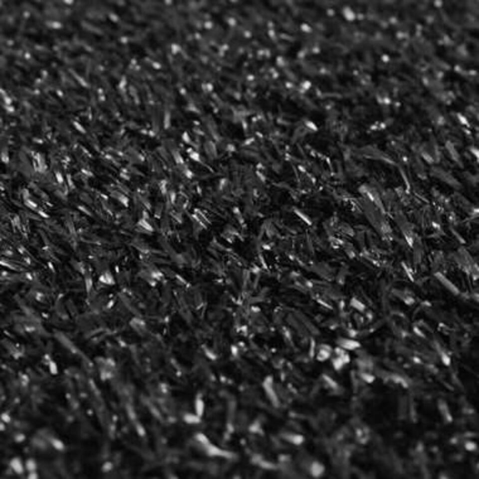 VIDAXL Kunstgras 1x5 m/7-9 mm zwart