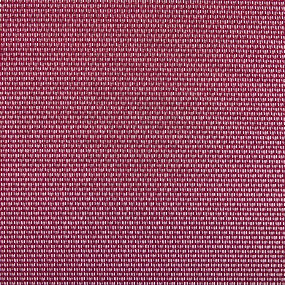 Beliani Tuinligstoel PORTOFINO - Rood aluminium, textiel